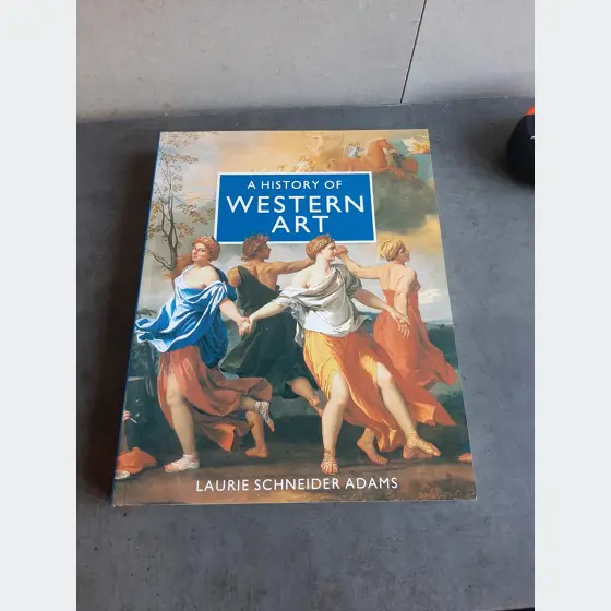 A history of WESTERN ART - angkická kniha