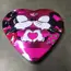 Plechová dóza (v tvare srdca, Mickey Mouse, 16x18cm)
