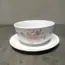 Porcelánová miska (13cm šírka, spojená s tanierikom)