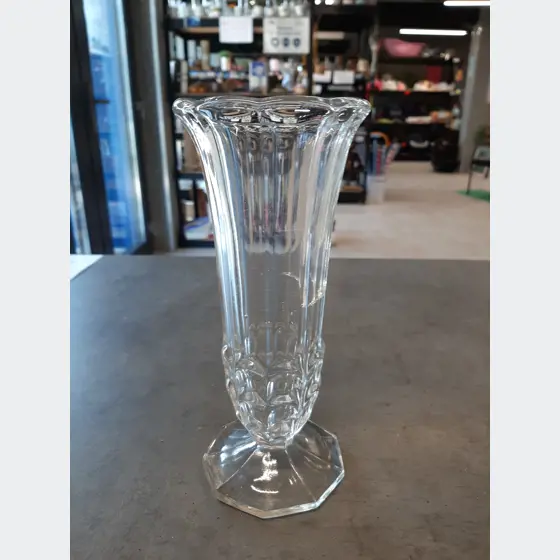 Váza,sklo,21cm