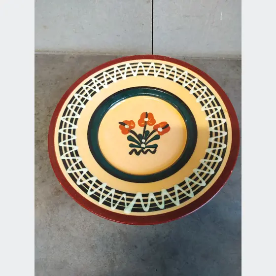 Keramický tanier (20cm priemer, č.1)