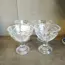 Sklenené poháre (na zmrzlinu, puding, 4ks)