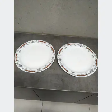 Veľké plytké taniere (2ks)