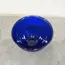 Sklenená modrá miska (12cm priemer, 9cm výška)