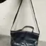 Dámska kabelka (kožená, čierna, business)