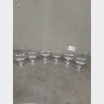 Sklenené poháre (6ks, 1dcl)