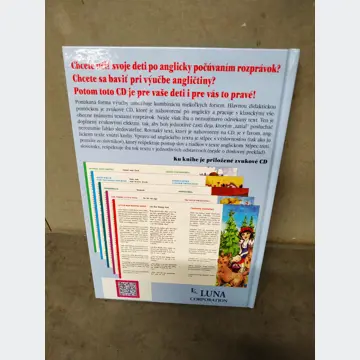 Kniha - Zábavná výučba angličtiny (Rozprávky, obsahuje CD)