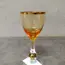 Sklenený pohár (Zlatá Zuzana, 1ks, medová farba)