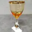 Sklenený pohár (Zlatá Zuzana, 1ks, medová farba)