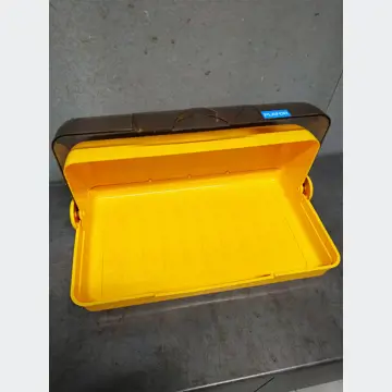 Plastový chlebník (žltý, 40x24x18cm)