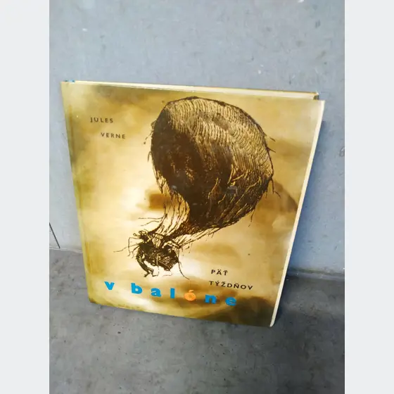Kniha - Päť týždňov v balóne (Jules Verne)