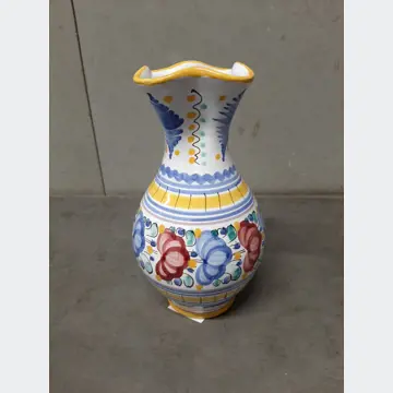 Keramická váza (16cm výška, Modranská keramika)