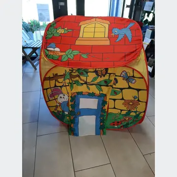 Skladací látkový domček pre deti