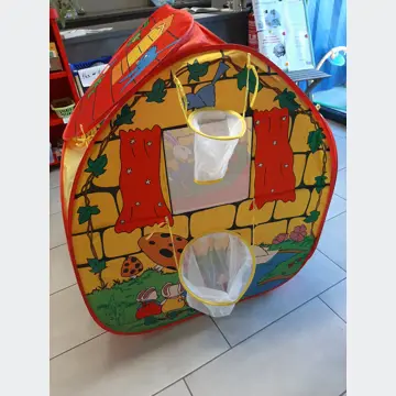 Skladací látkový domček pre deti