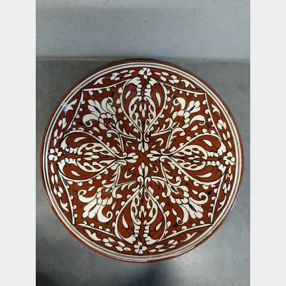 Keramický tanier, dá sa zavesiť, priemer 32cm