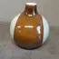 Keramická guľatá váza (Kravsko Czechoslovakia, 13cm výška)