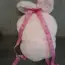 Detský ruksačik (zajačik, bledoružový, nový)