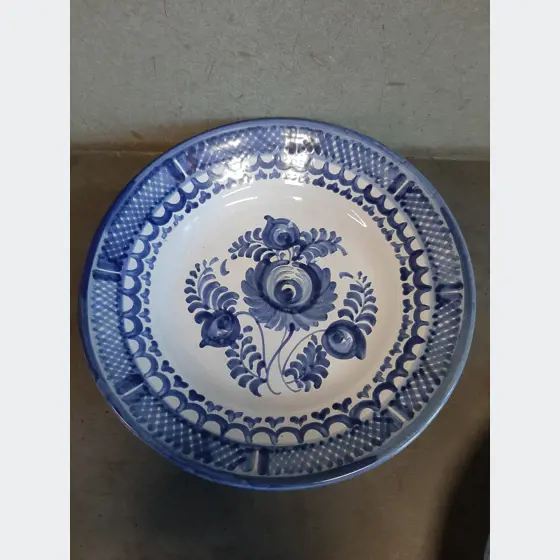 Keramický tanier (23cm priemer, č.1)