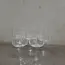 5ks gravírované sklenené poháre