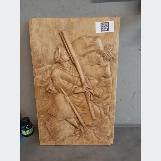 Do dreva vyrezávaný obraz 40cm