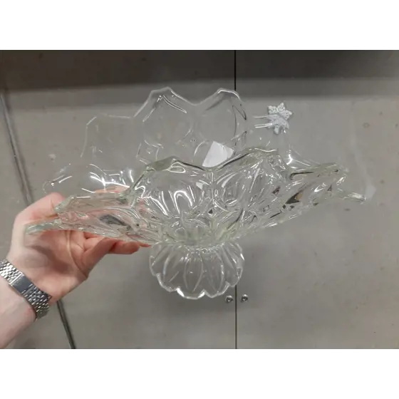 Sklenená váza 30x15