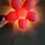 Lampa v tvare kvetu 35cm