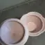 Ružová cukornička porcelán