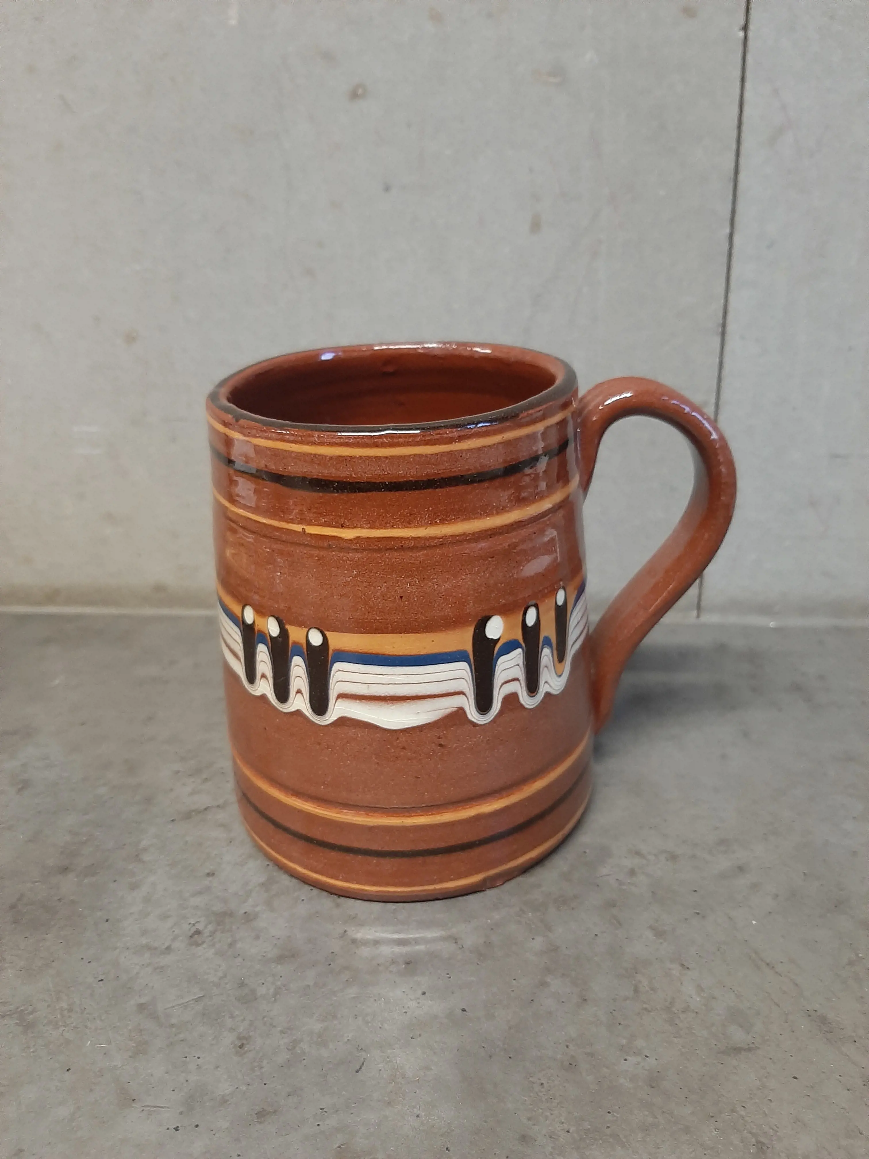 Keramický hnedý buclák