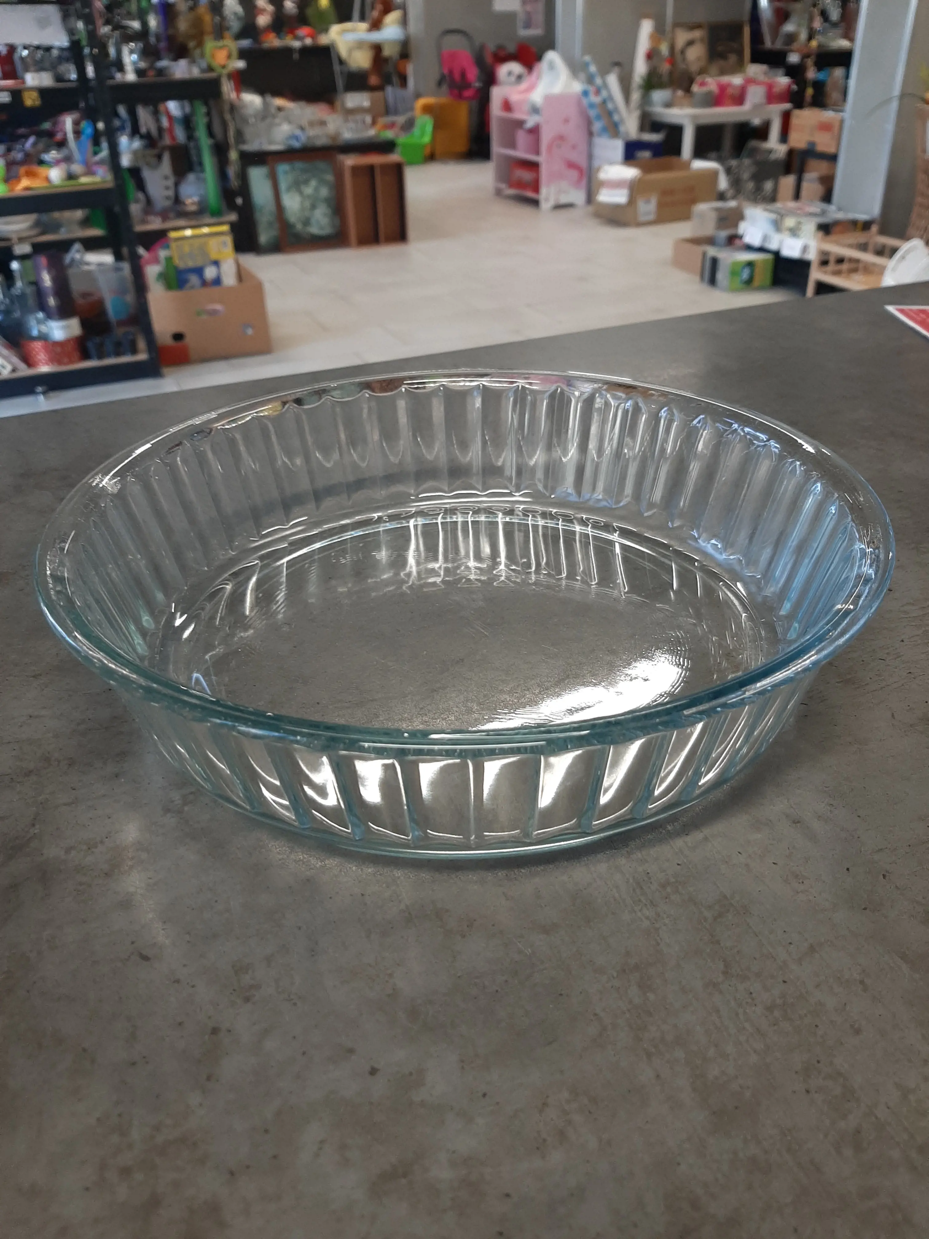 Sklenená zapekačka 26x6cm