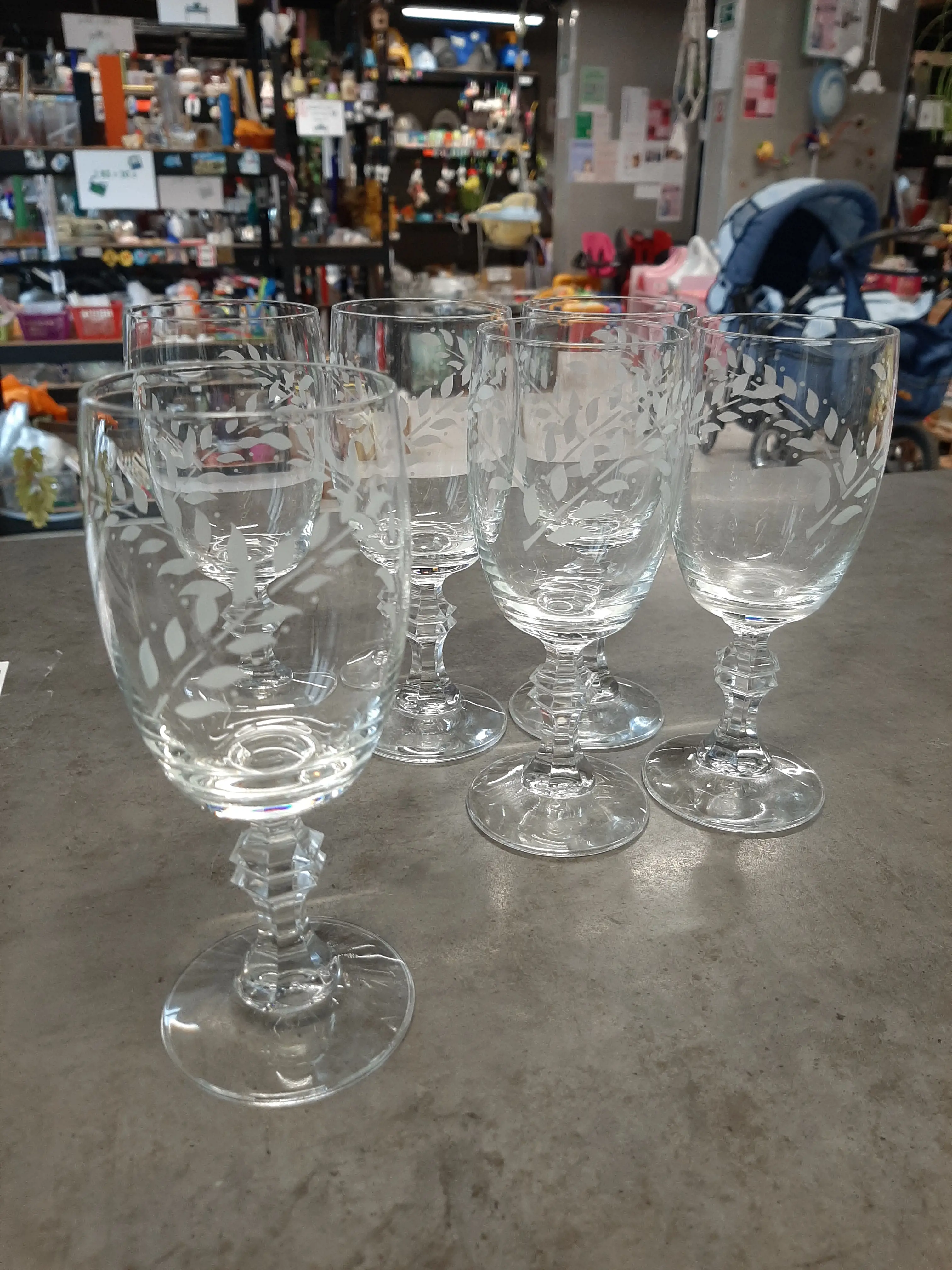 Poháre na víno,6ks