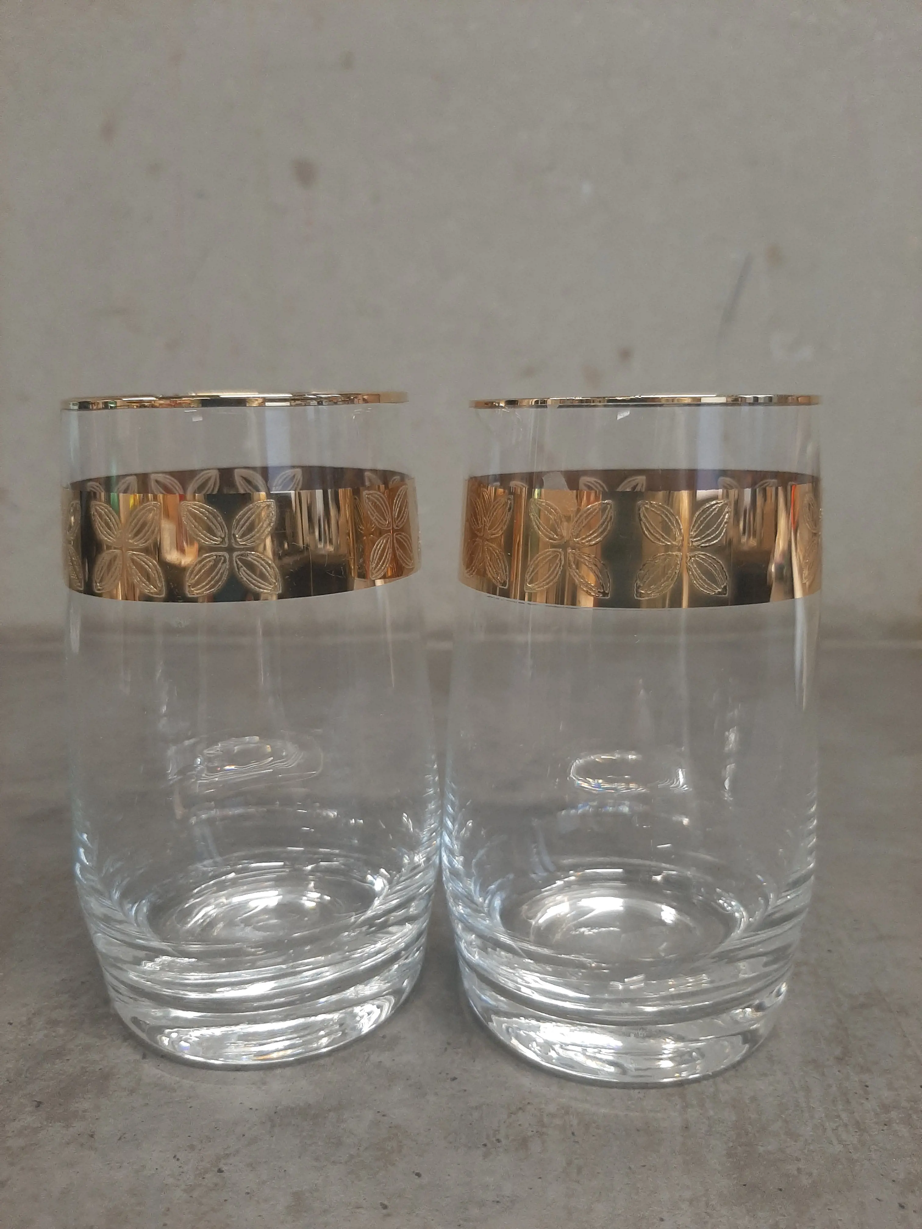 Retro poháriky,2ks,2dcl