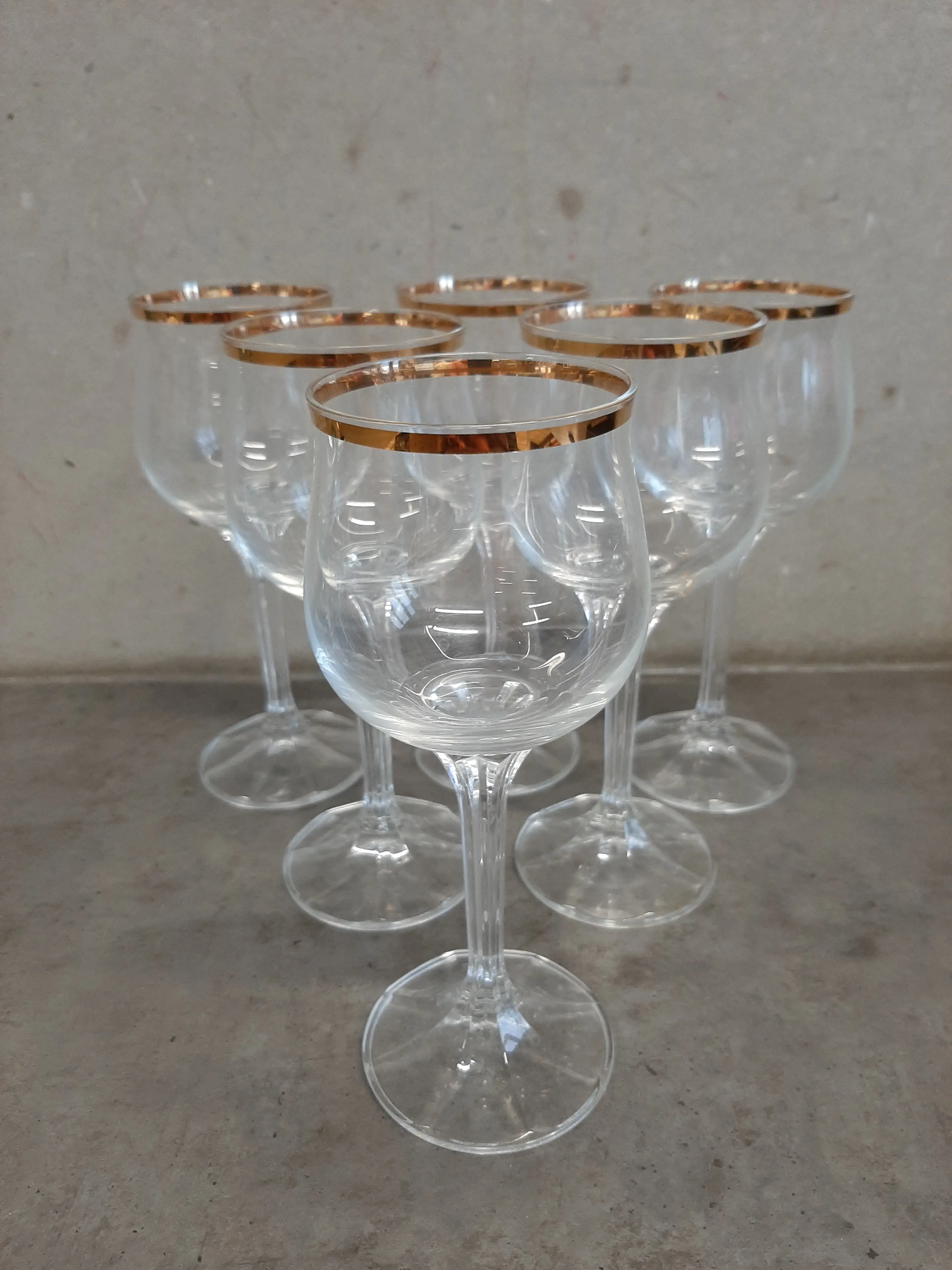 Poháre na víno,6ks