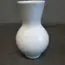 Biela vázička,Modra,10cm