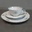 Šálka,podšálka a dezertný tanierik,porcelán