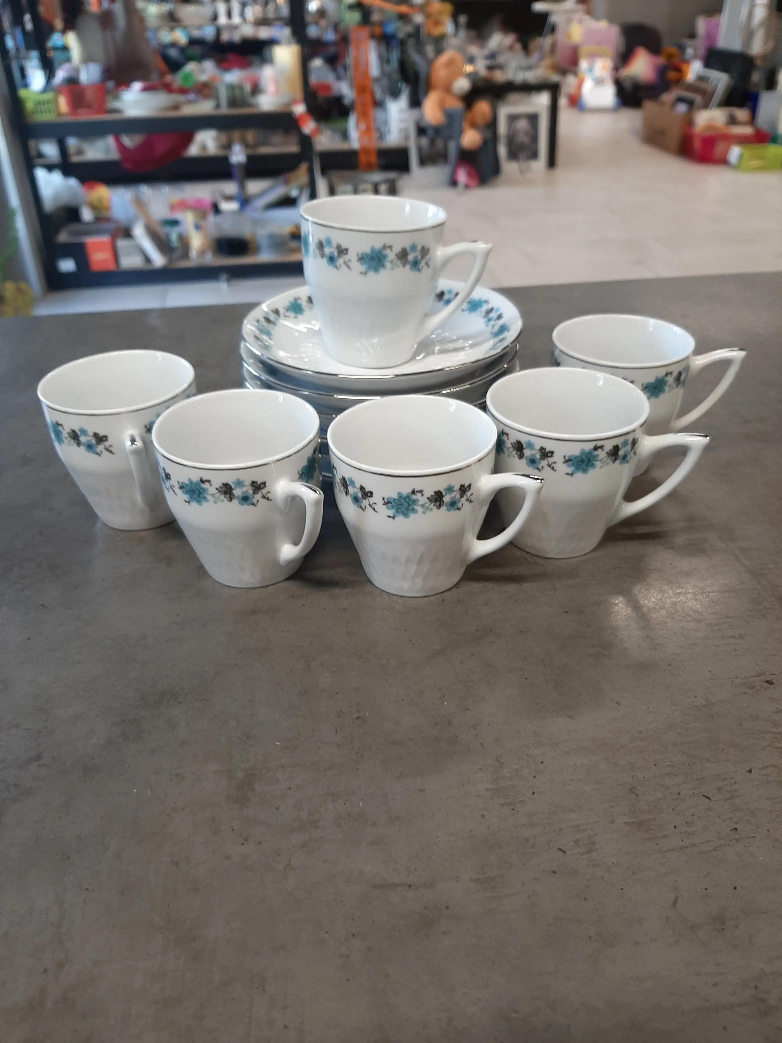 Šalky na kávičku 6+6