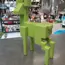 Kovová socha jeleňa,Monika Mulder pre Ikea