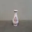 Ružová porcelánová vázička, 