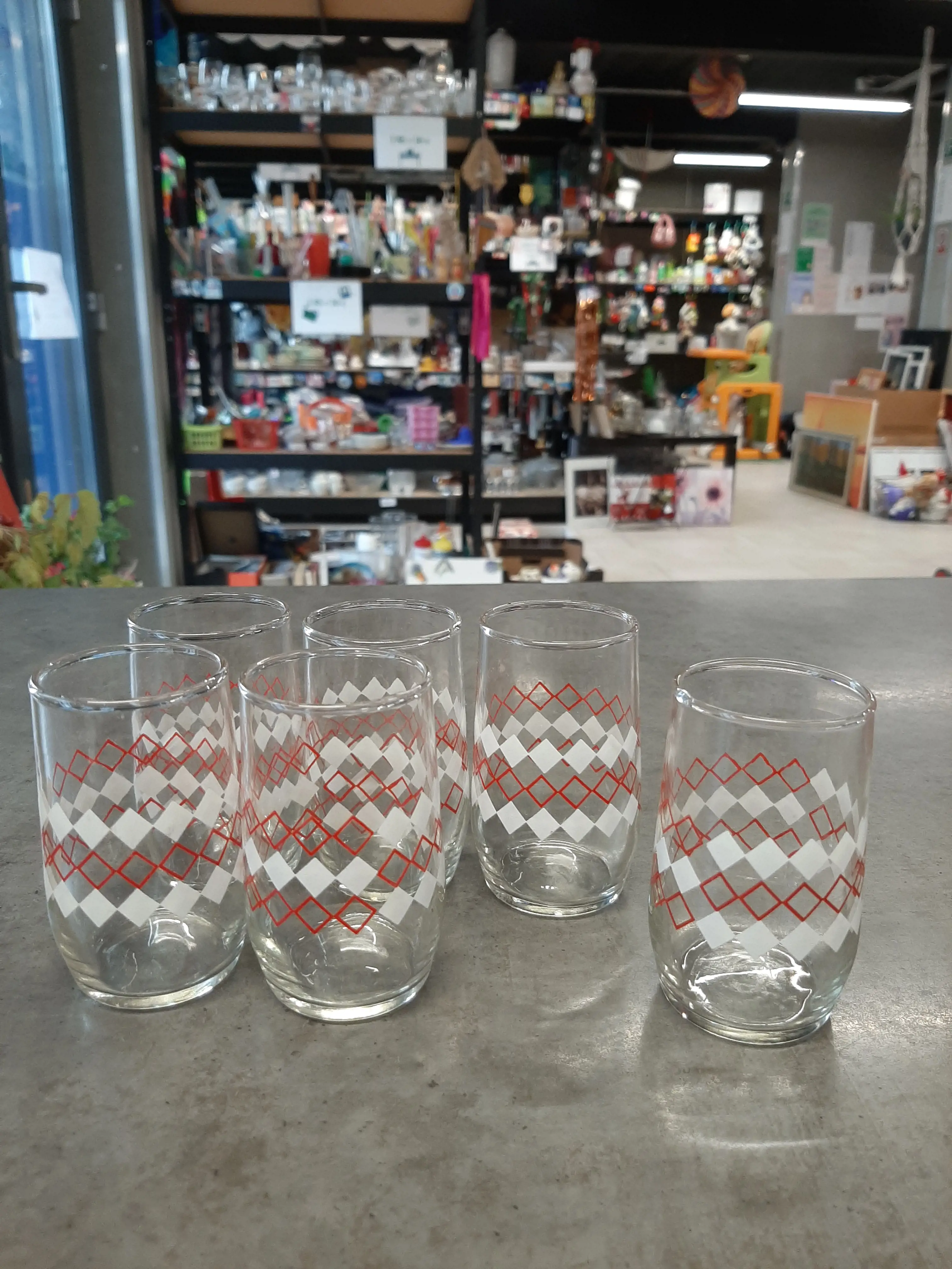 Decové poháriky,6ks