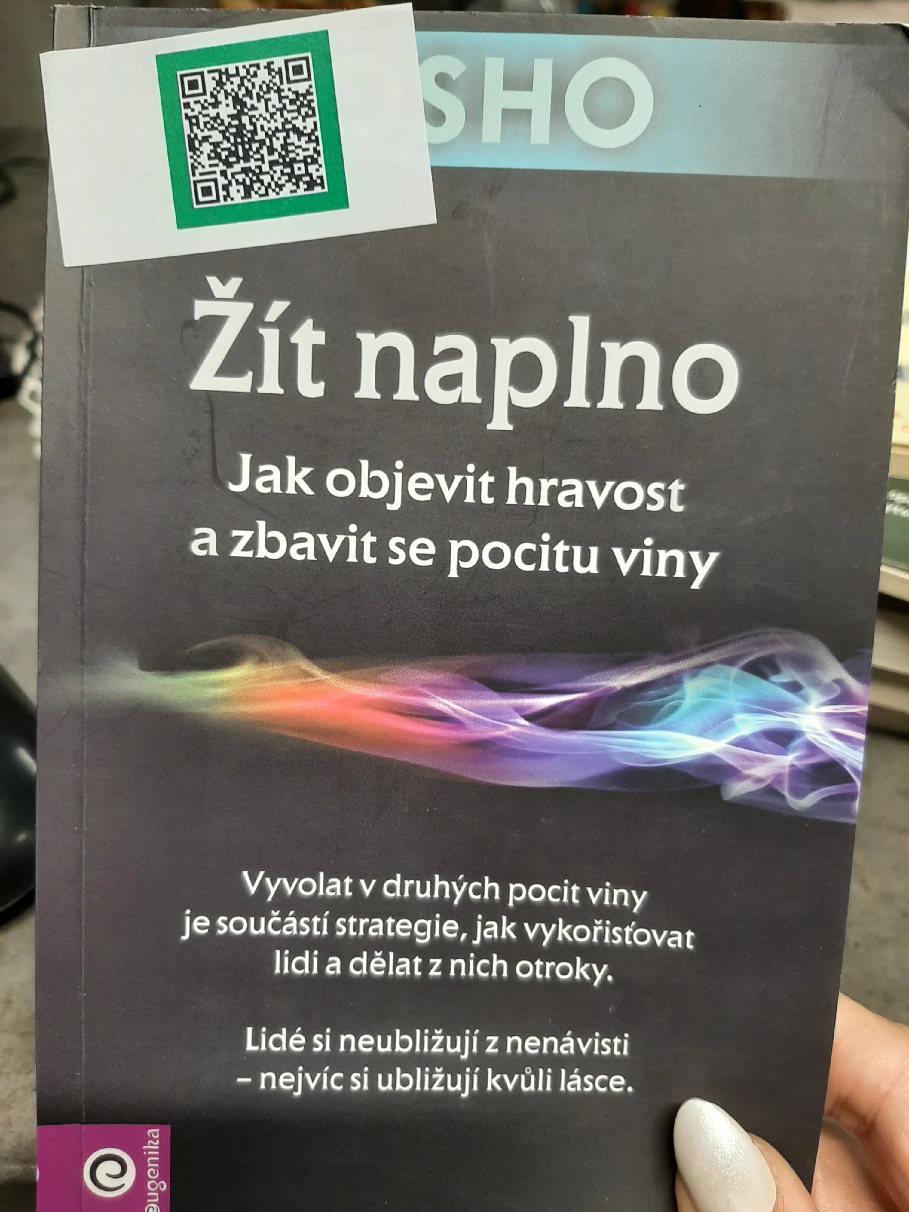 Kniha OSHO ŽÍT NAPLNO