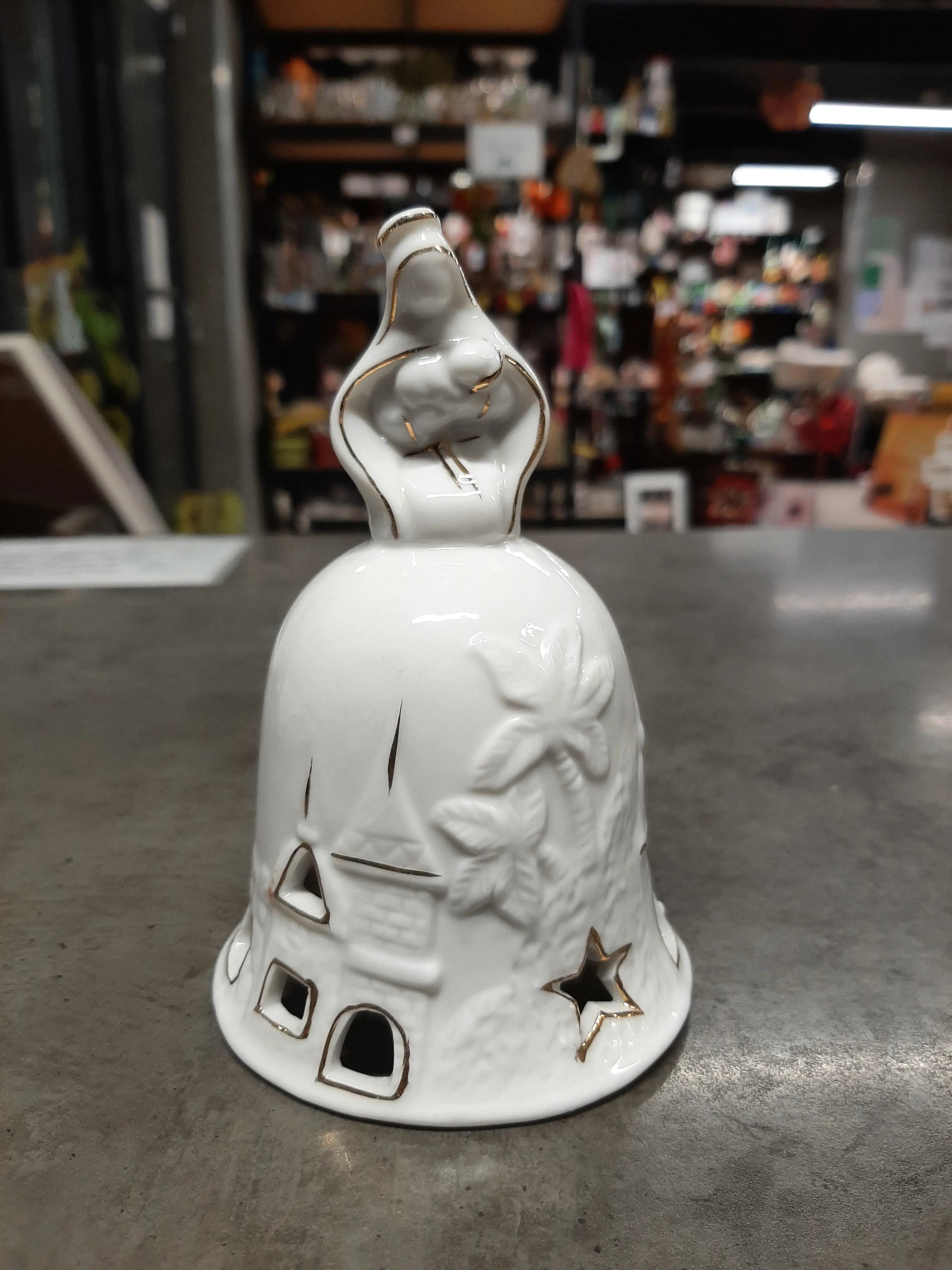 Porcelánový zvonček,12cm