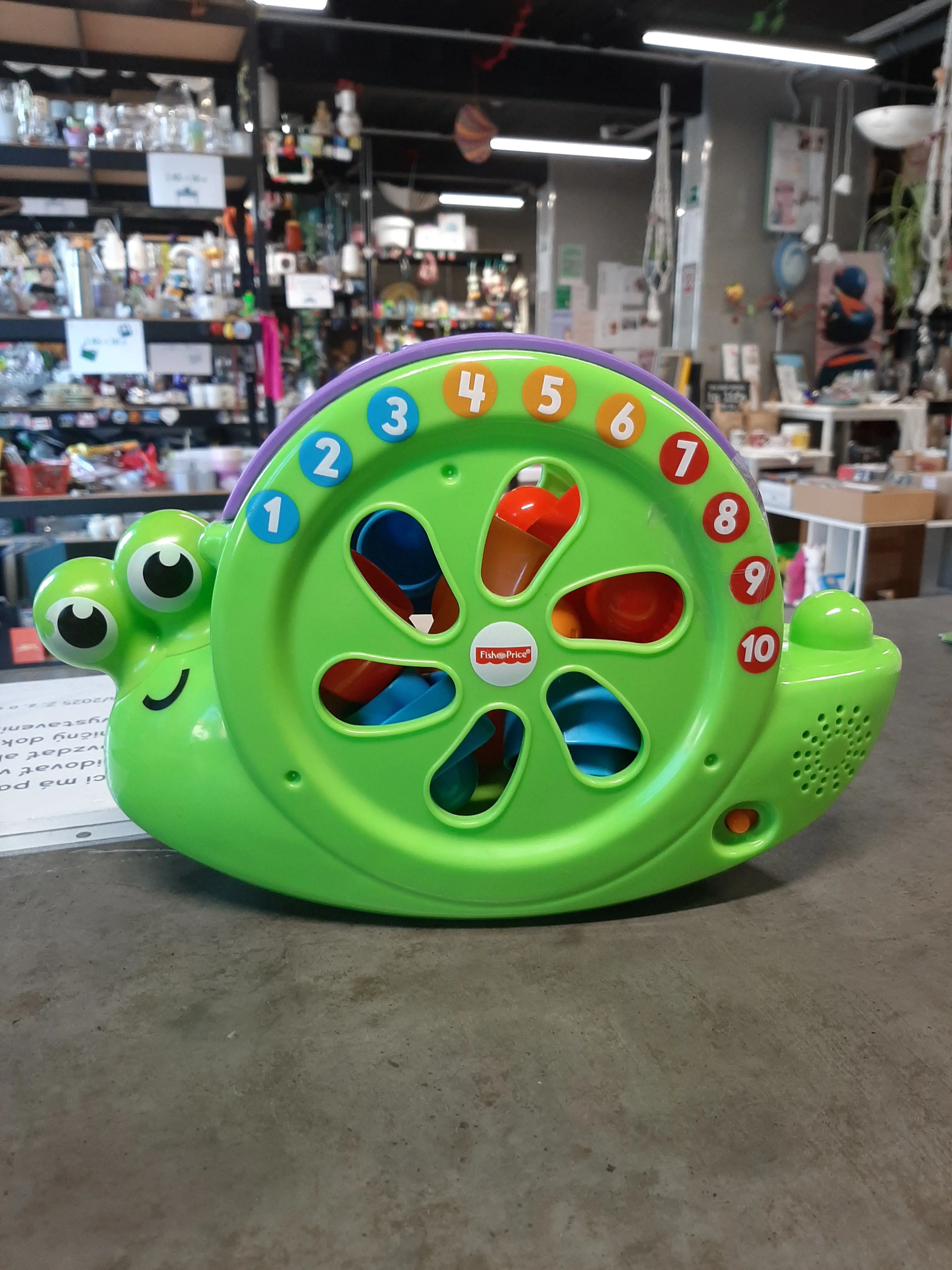 Zvuková vkladačka FisherPrice,funkčná a komplet