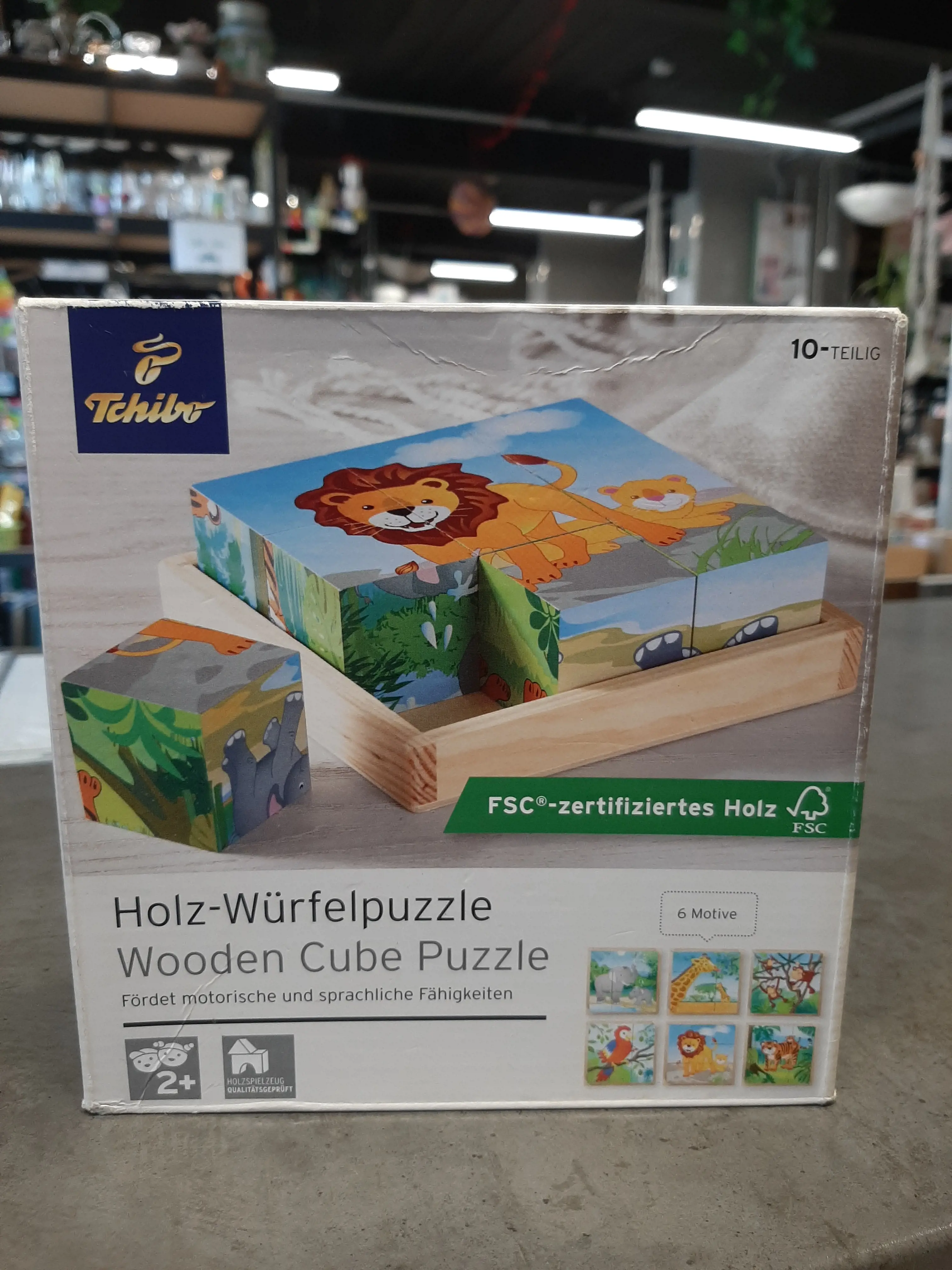 Drevené kocky Tchibo