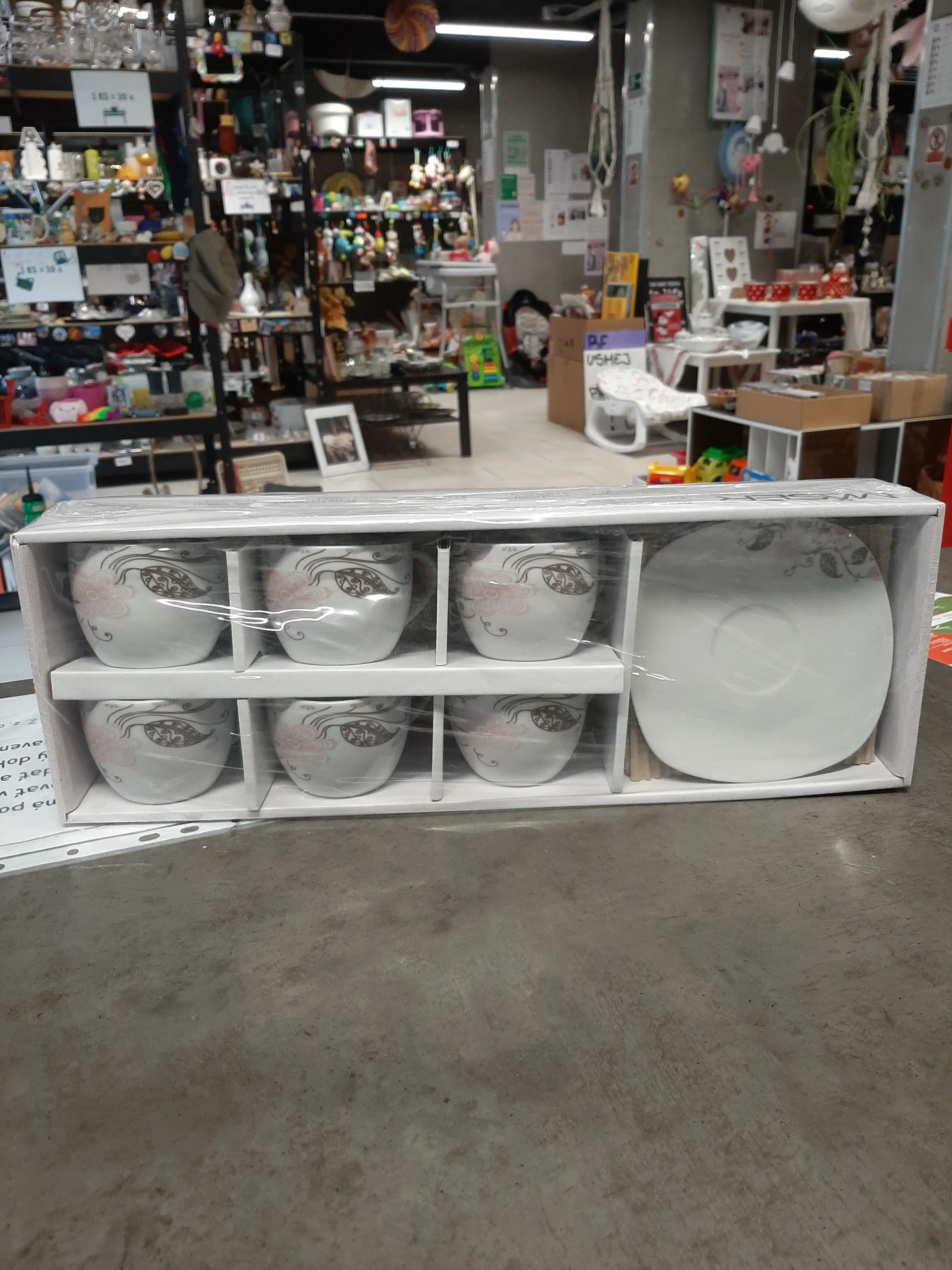 Neotvorený čajový set, 12ks