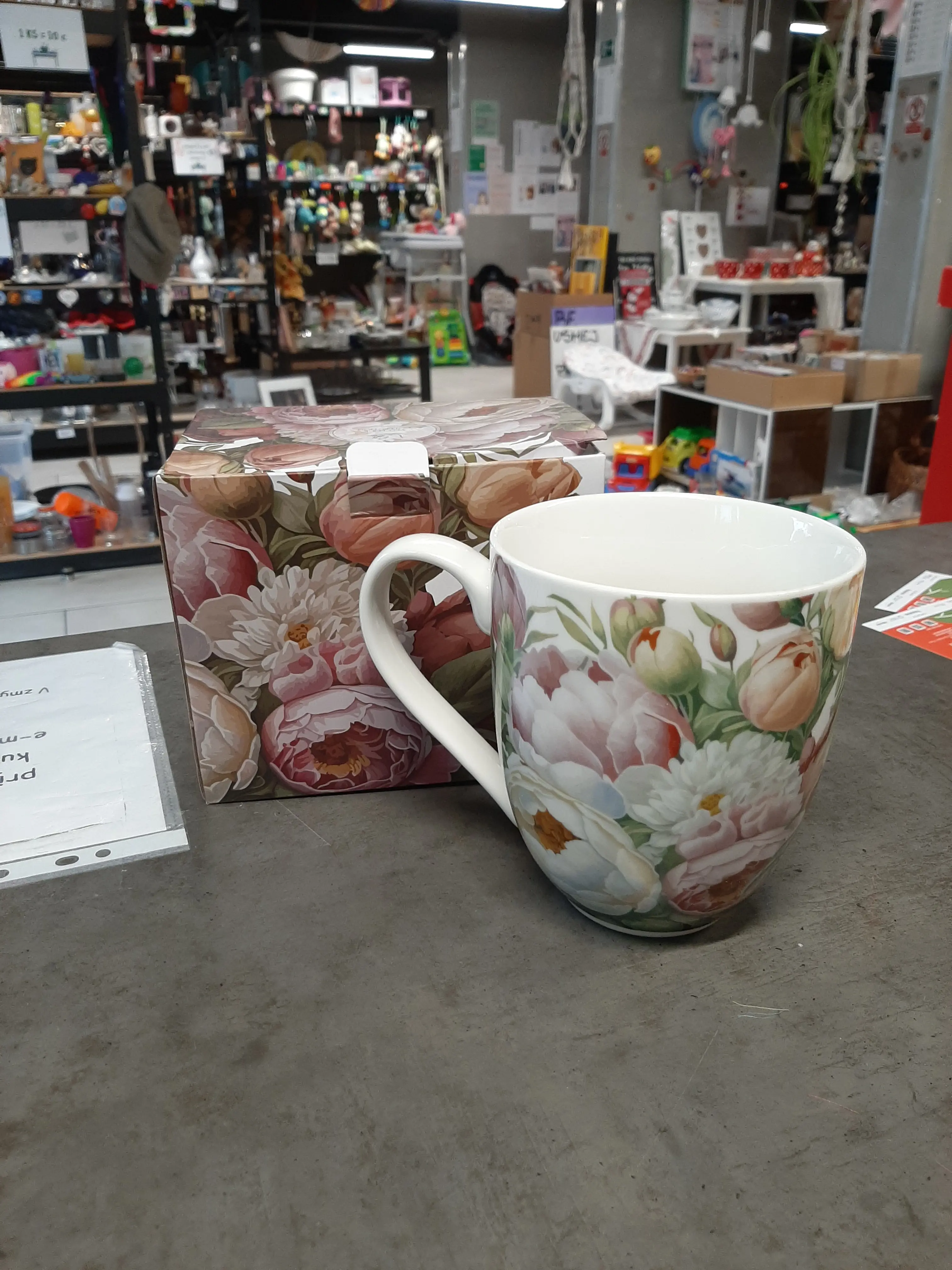 Kvetinová XXL šálka, 1000ml