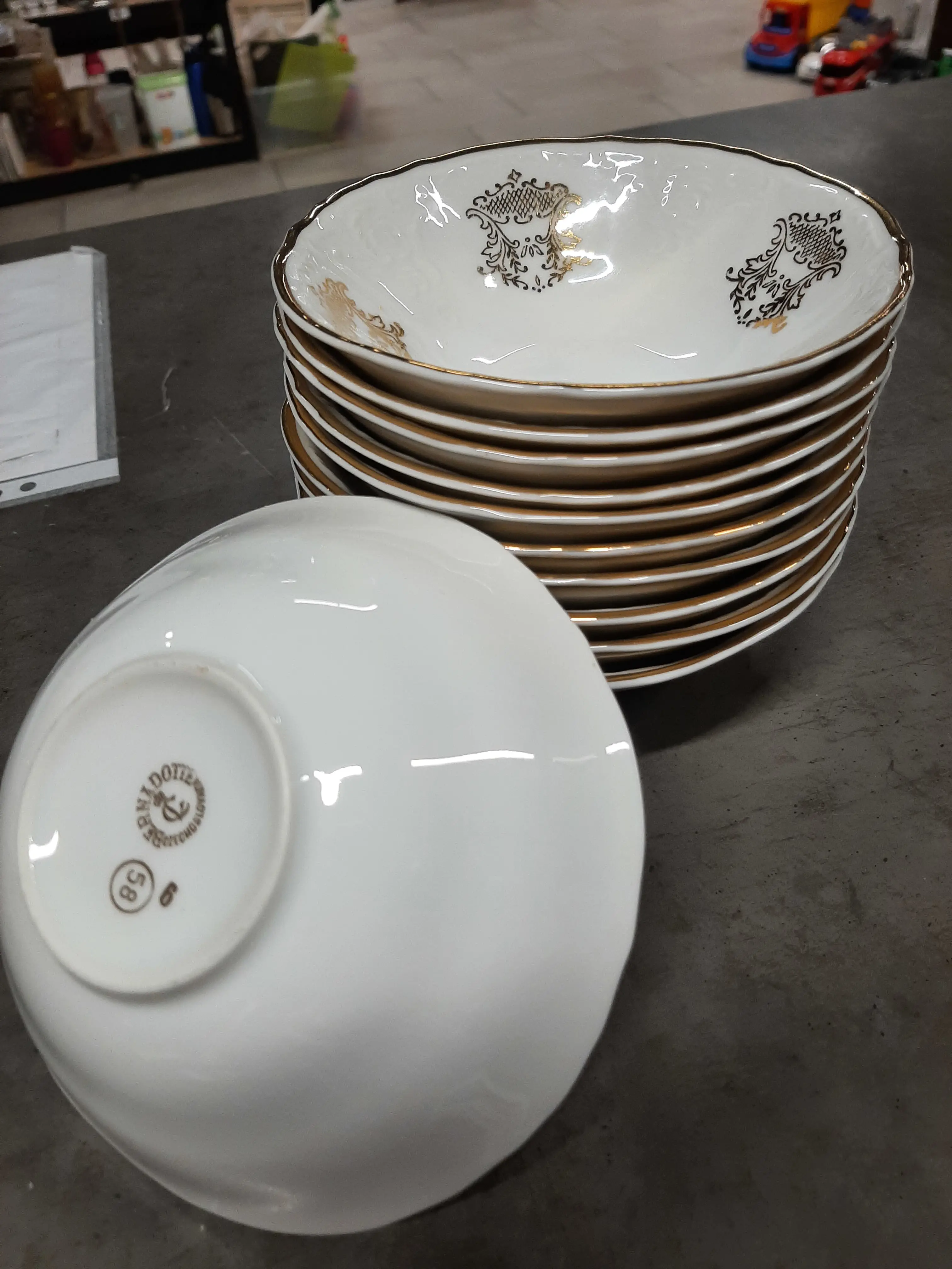 Kompótové misky Bernadotte 11ks