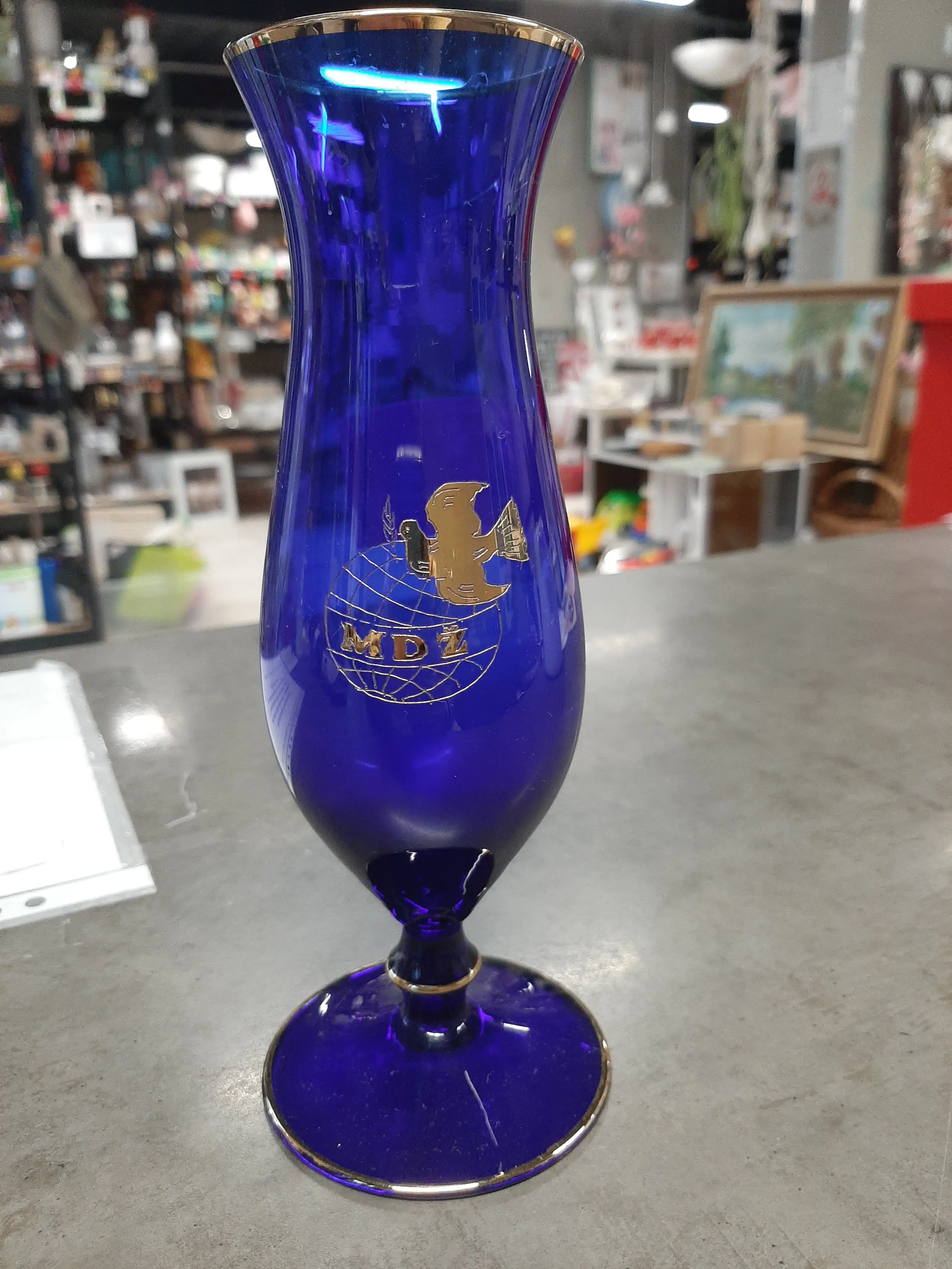 Retro váza,MDŽ,20cm