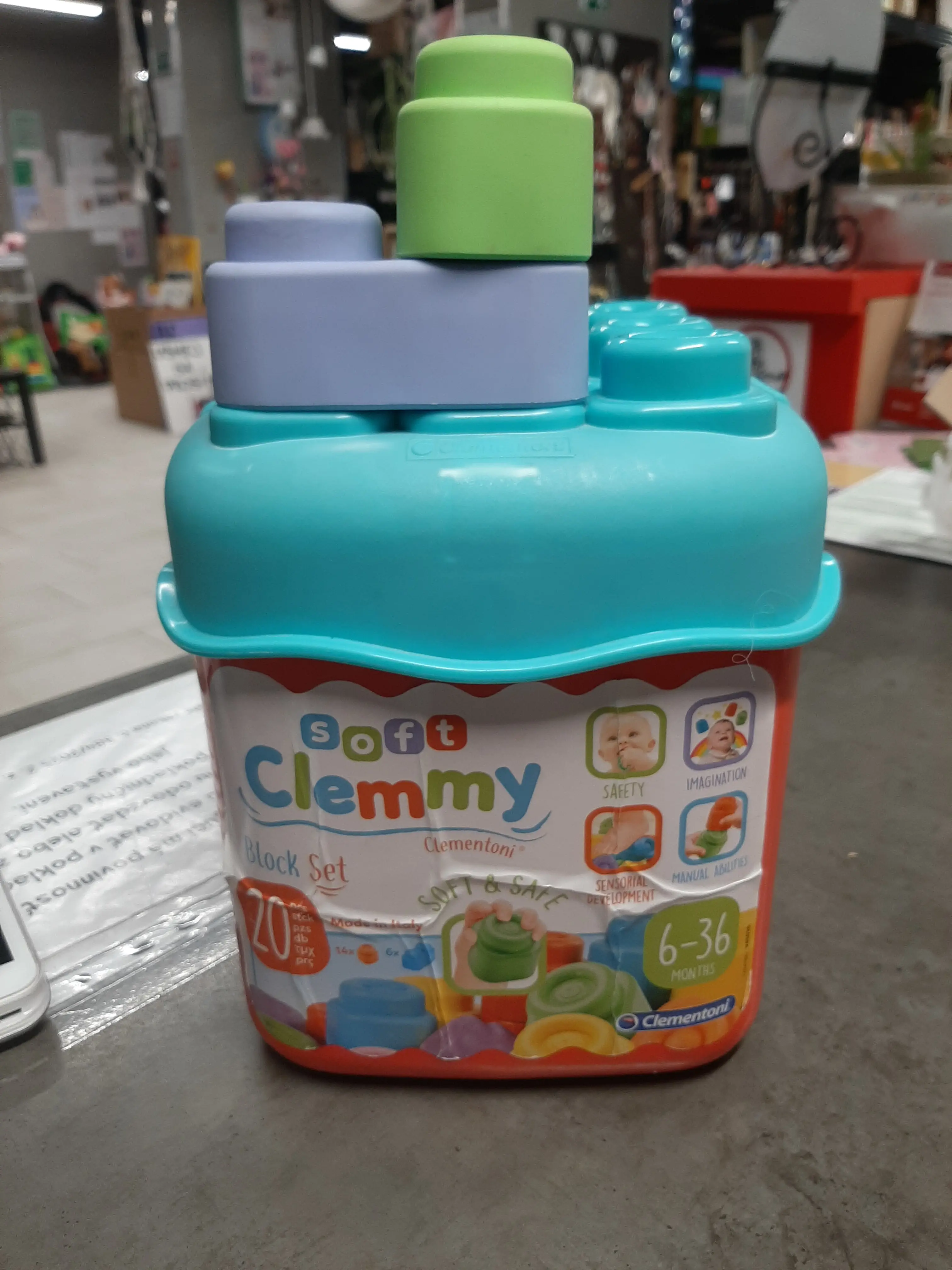 Clementoni kocky pre najmenších