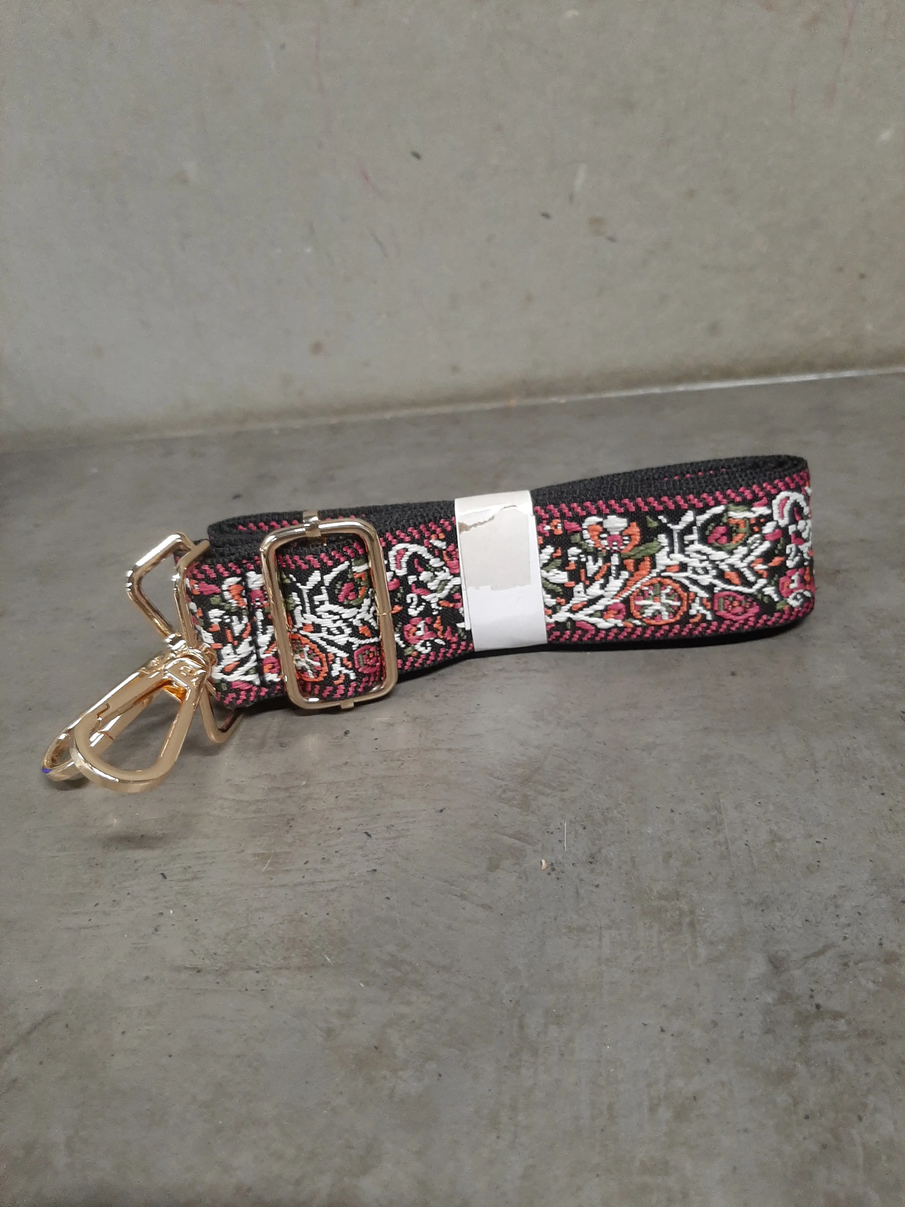 Strap na kabelku,nový,so zlatým kovaním