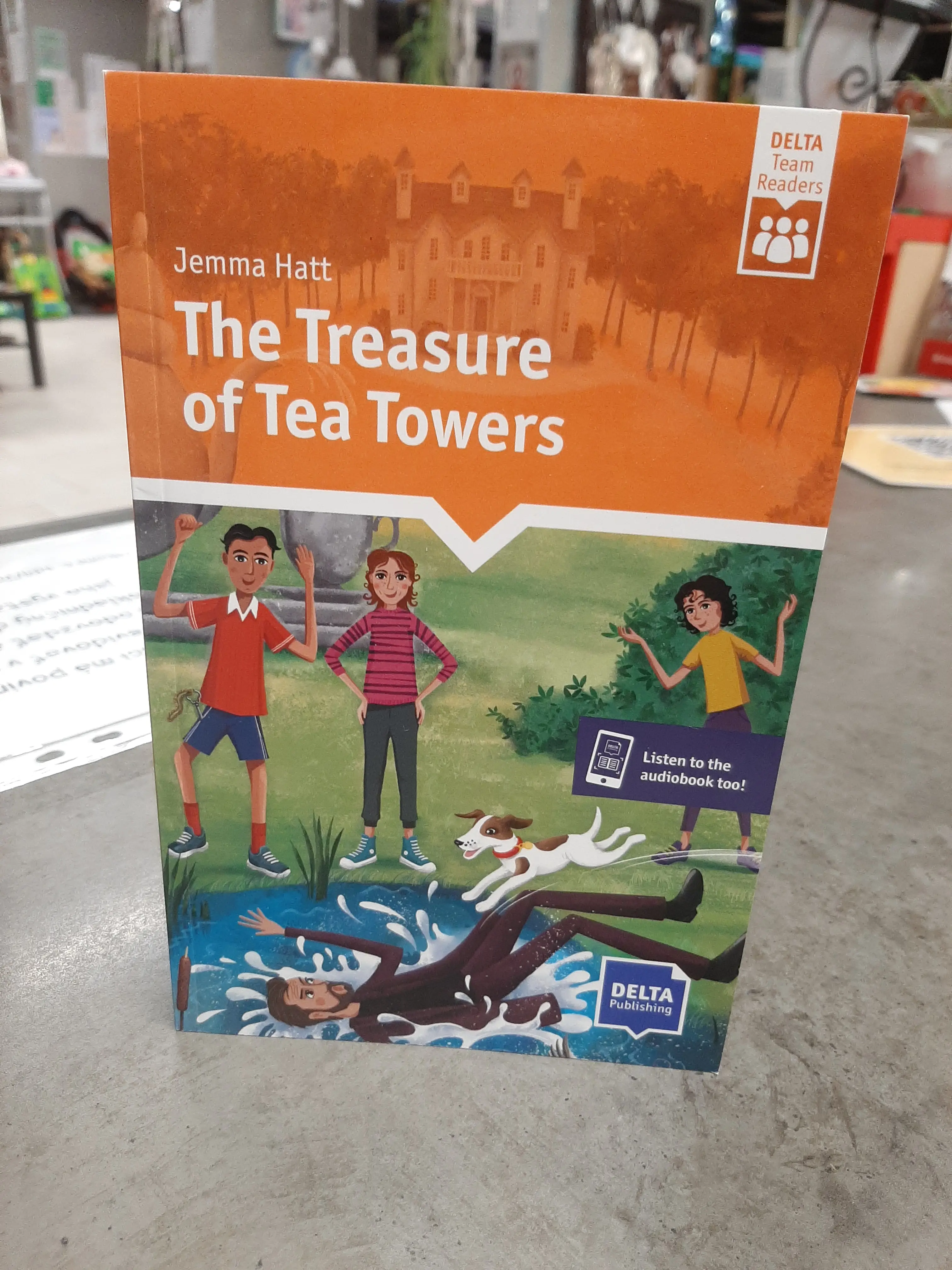 Knižka The Treasure of tea Towers Jemma Hat