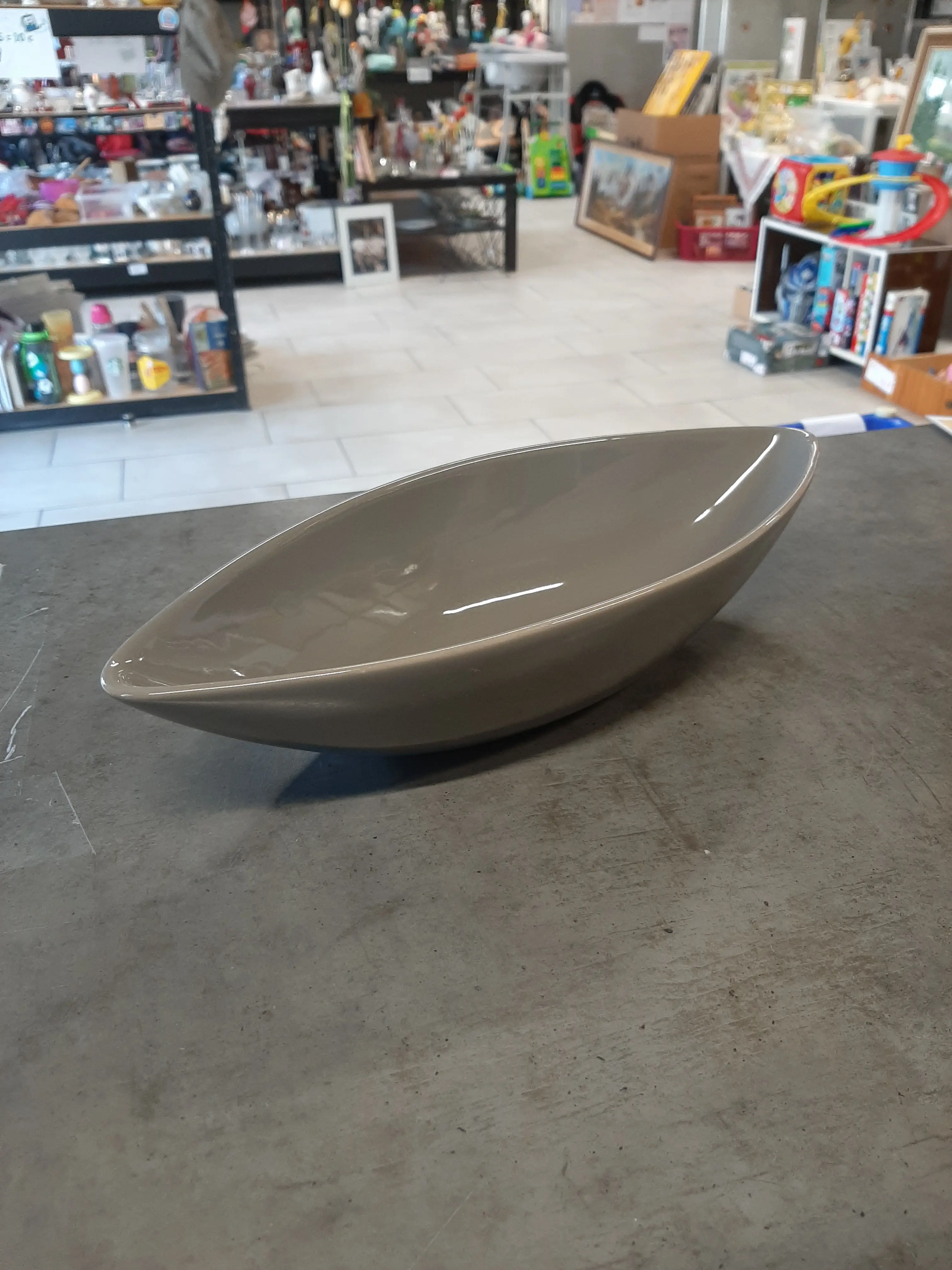 Servírovacia miska v tvare loďky č.1